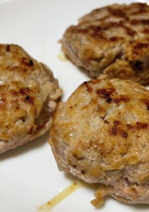 肉汁まで♡豚こまハンバーグ★-レシピのメイン写真