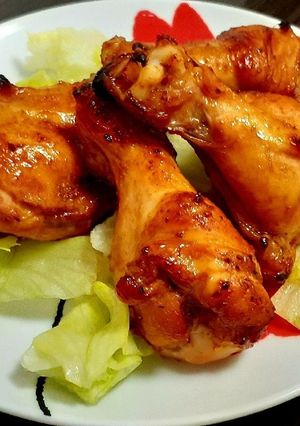 焼肉のタレで!漬け込み手羽元焼-レシピのメイン写真