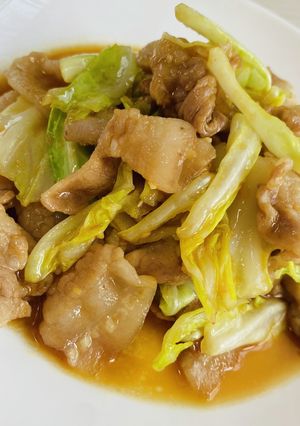 タレが美味しい♪豚バラキャベツ炒め-レシピのメイン写真