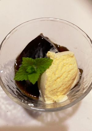 ゆかりのイブクロ コーヒーゼリー-レシピのメイン写真