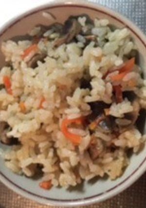 味噌漬け鶏肉を使った炊き込みご飯-レシピのメイン写真