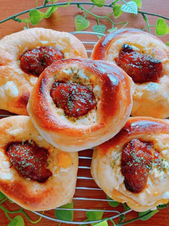 ★☆HBでチキン南蛮風~唐揚げパン☆★-レシピのメイン写真