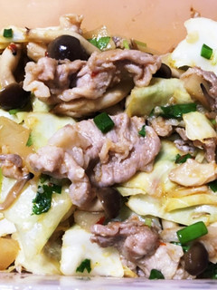 豚肉と三つ葉のピリ辛豆板醤炒め-レシピのメイン写真