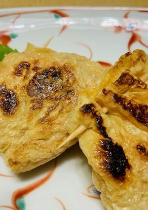 キムチチーズ稲荷焼き-レシピのメイン写真