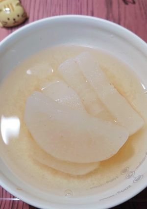 梅流し☆昆布だしと大根と梅でデトックス-レシピのメイン写真