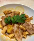 山椒が香る♪破竹と豚肉のコク旨味噌炒め