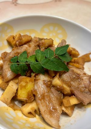 山椒が香る♪破竹と豚肉のコク旨味噌炒め-レシピのメイン写真