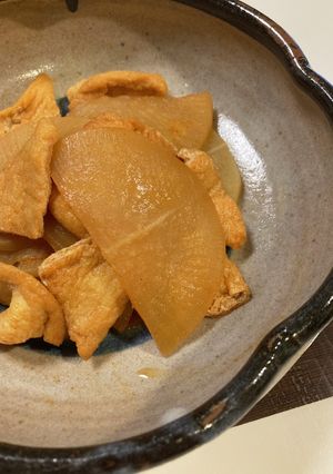 簡単⭐︎大根と油揚げのコチュジャン煮⭐︎-レシピのメイン写真