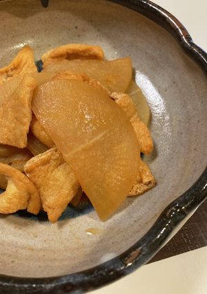 簡単⭐︎大根と油揚げのコチュジャン煮⭐︎-レシピのメイン写真