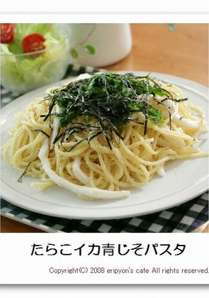 たらこイカ青じそパスタ☆-レシピのメイン写真