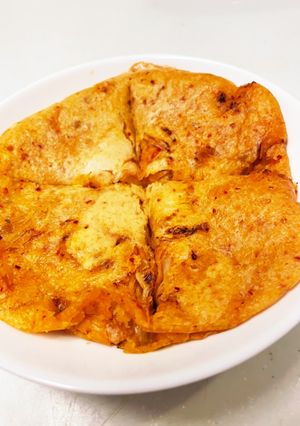 キムチーズチヂミ-レシピのメイン写真