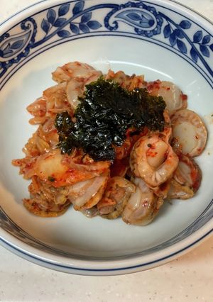 ベビーホタテキムチ-レシピのメイン写真