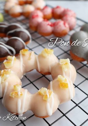 お家でポンデリング☆カラフルグレーズ-レシピのメイン写真