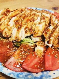 鶏むね肉バンバンジー-レシピのメイン写真