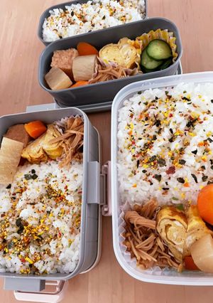 ぱぱんぬも参戦!今日のお弁当♡♥♡-レシピのメイン写真