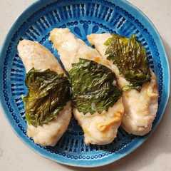 รูปของ 子供も喜ぶ紫蘇と鶏のささみのチーズ焼き♪