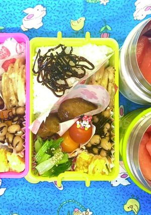 姉妹弁当195-レシピのメイン写真