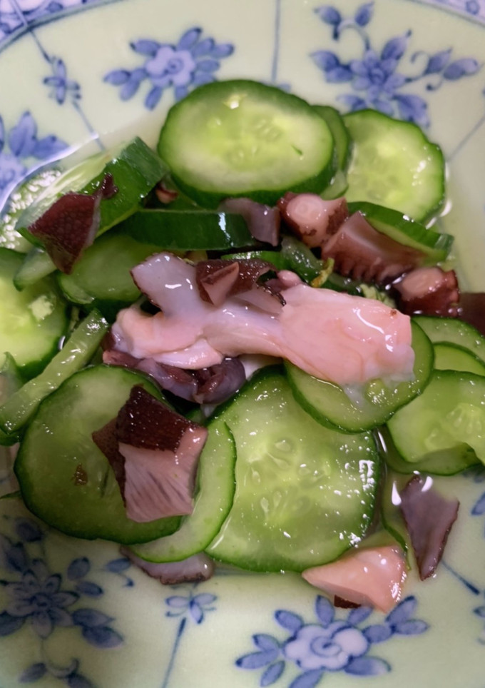 #タコの酢の物#簡単酢の物#かんたん酢-レシピのメイン写真