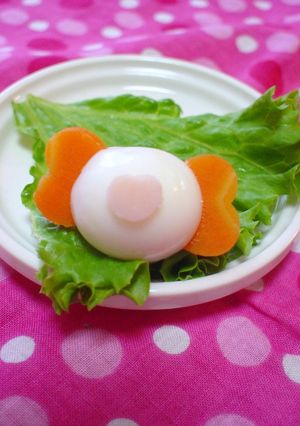 キャラ弁☆うずらDEキャンディー-レシピのメイン写真