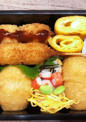 いなり寿司弁当　0531-レシピのメイン写真