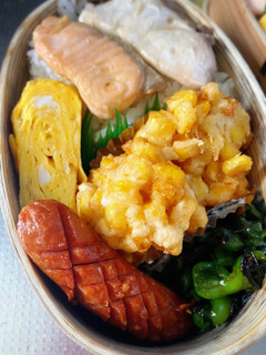 残りお刺身で焼き魚弁当-レシピのメイン写真