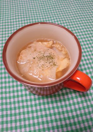 簡単☆お手軽ポテチコンソメスープ♩-レシピのメイン写真