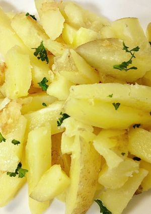 レンジで皮ごとポテト-レシピのメイン写真