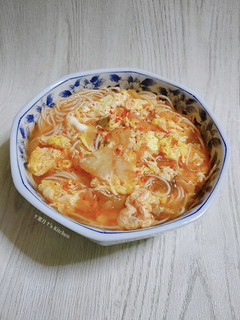 *キムチ煮麺*-レシピのメイン写真