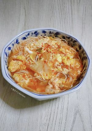 *キムチ煮麺*-レシピのメイン写真