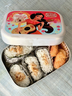 三角おにぎり半分こ弁当〜(^^♪-レシピのメイン写真