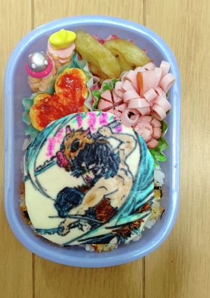お弁当 鬼滅の刃 オブアート⑤-レシピのメイン写真