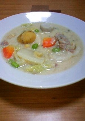 とろ～り里芋の味噌クリーム煮-レシピのメイン写真