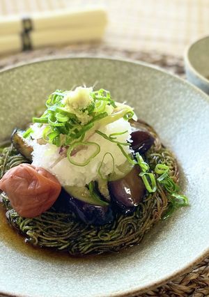 スピルリナ入　大根おろしの揚げそうめん-レシピのメイン写真