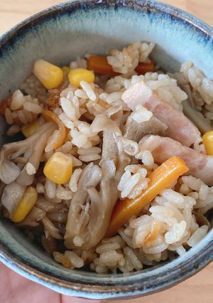 子ども喜ぶ舞茸ご飯-レシピのメイン写真