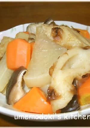 昭和を思い出す?!　竹輪の煮物-レシピのメイン写真