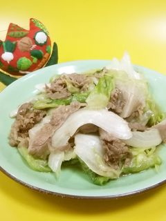 牛肉とレタスの炒め物-レシピのメイン写真