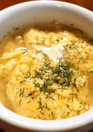 高野豆腐粉orおから粉のかきたまスープ-レシピのメイン写真