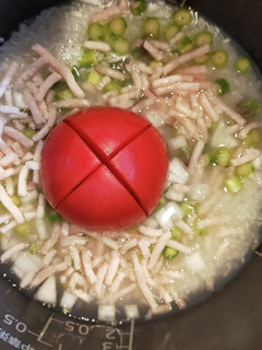 トマト炊き込みご飯【離乳食後期・完了期】-レシピのメイン写真