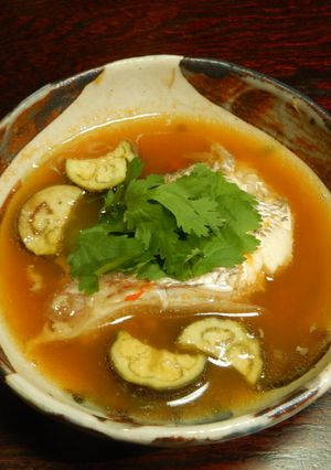 白身魚の赤いスープ・本格タイ料理-レシピのメイン写真