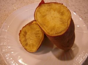 レンジで簡単♪ほくほくふかし芋-レシピのメイン写真