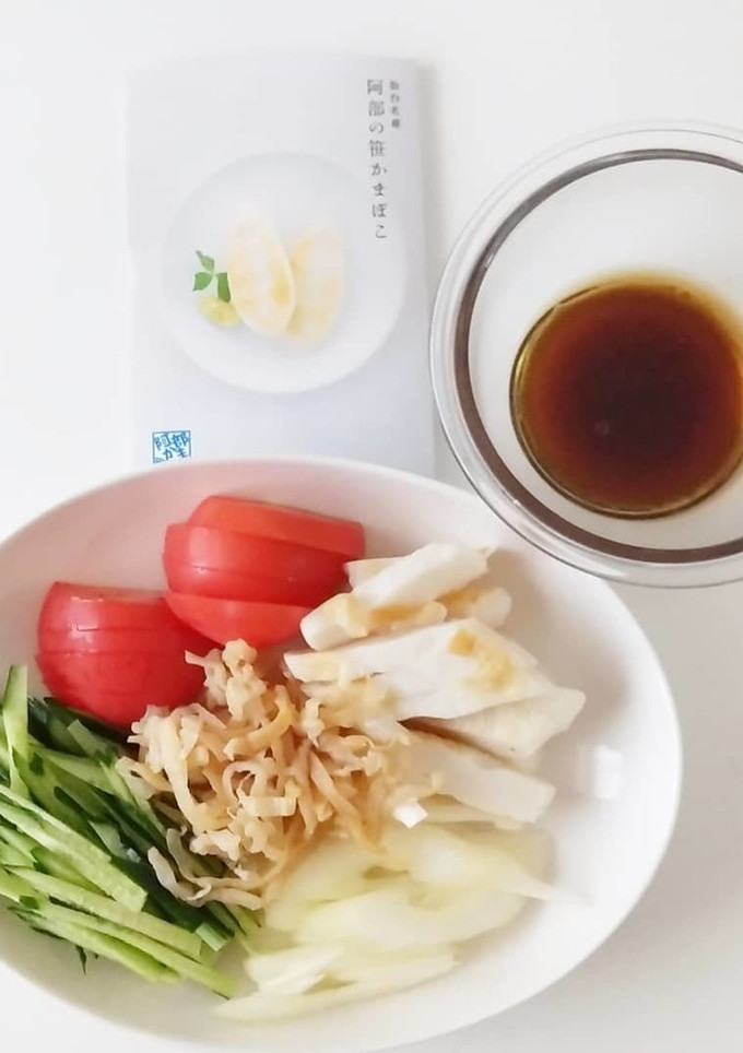 笹かまぼこの中華和え-レシピのメイン写真