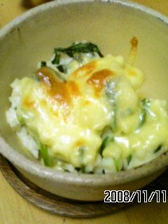簡単!ほうれん草とポテトのグラタン風-レシピのメイン写真