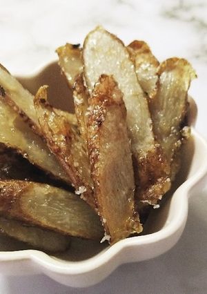 【食物繊維豊富】焼き揚げ　ごぼうチップス-レシピのメイン写真