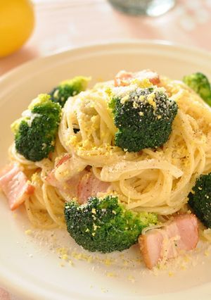 ブロッコリーとベーコンのクリームパスタ-レシピのメイン写真