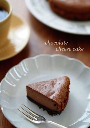 チョコのチーズケーキ♡-レシピのメイン写真