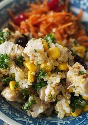 具沢山チキンキヌアサラダ-レシピのメイン写真