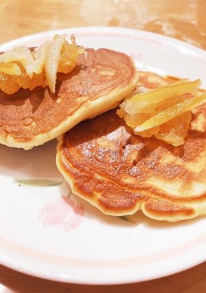 レモンピール入りホットケーキ-レシピのメイン写真