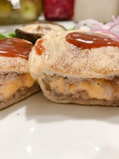 油揚げで簡単!チーズinハンバーグ♥-レシピのメイン写真