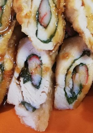 鶏ささ身の大葉巻！ゆりさん-レシピのメイン写真
