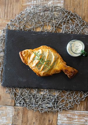 レモンバターソースで真鯛のパイ包み焼き-レシピのメイン写真